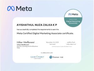 meta certificate